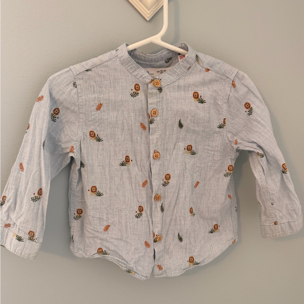 Toddler Zara button up dress shirt